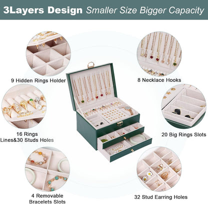 3 Layer Jewelry Organizer
