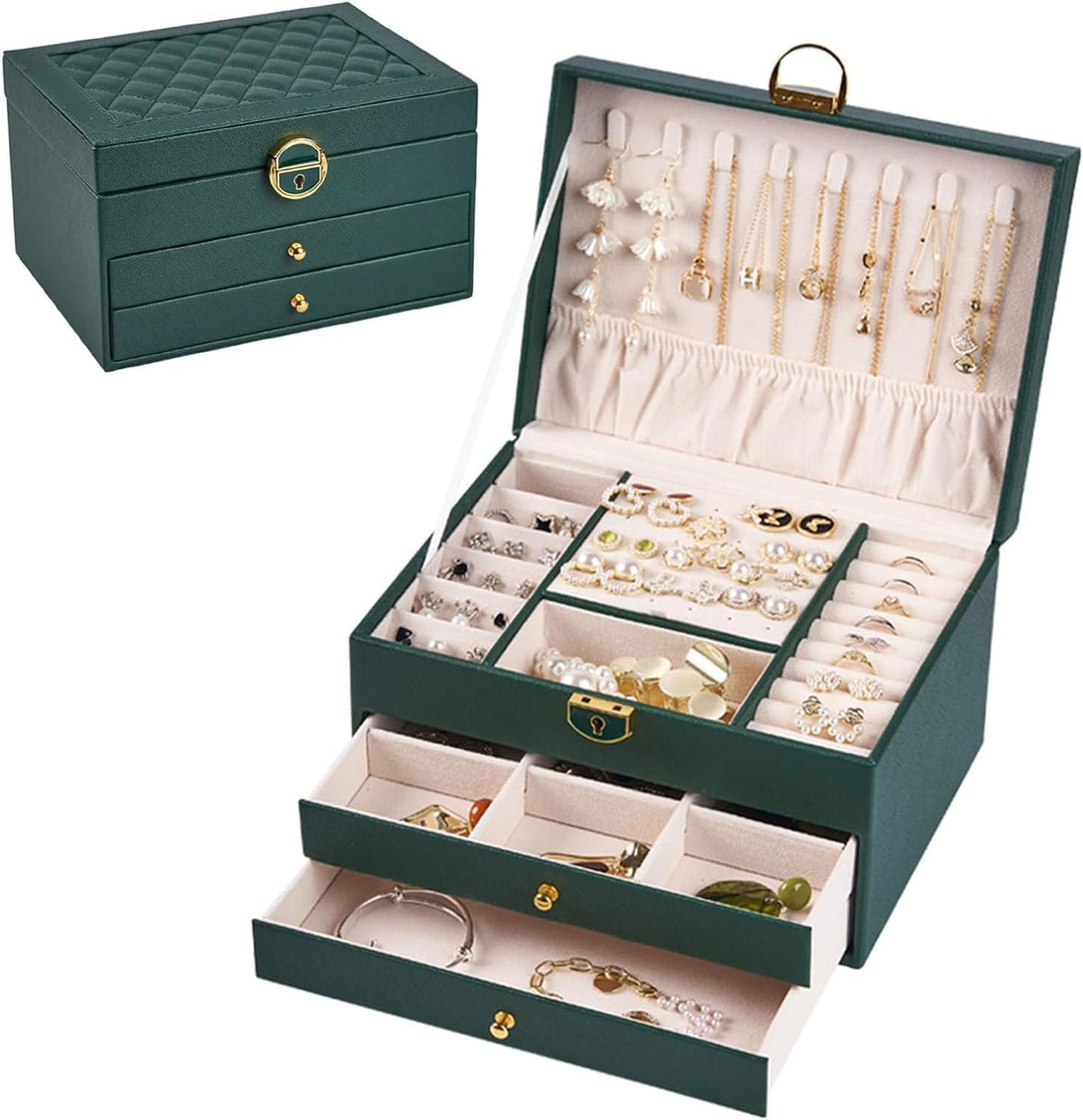 3 Layer Jewelry Organizer